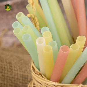 Pajitas Desechables Ecológicas de Harina de Arroz Vietnamita, Libres de Plástico, para Bares y Fiestas de Cócteles - Product Image 1