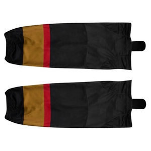 Hockey sur glace tricoté personnaliser chaussettes serré-Hockey jambières chaussettes jeunesse rayure-maille pratique-chaussettes de hockey sur glace - Product Image 5