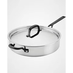 High On Demand Non Stick <b>Stainless</b> <b>Steel</b> Frying <b>Pan</b> Flat <b>Stainless</b> Lid Side Helper Handle Deep Sauté Skillet Cookware <b>Pan</b> - Product Image 2