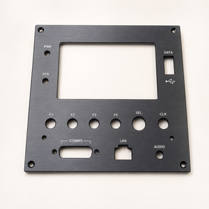 Servicios de Fabricación OEM/ODM Disponibles, Panel de Control de Aluminio Anodizado, Fabricación de Chapa Metálica - Product Image 4