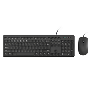 Combo de Teclado y Ratón USB con Cable, Juego de Teclado y Ratón Ergonómico para Oficina, Proveedor Mayorista - Product Image 1