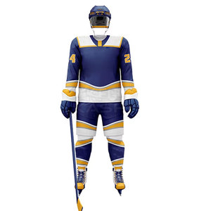 Ensemble d'uniformes de hockey sur glace pour hommes, confortable, élégant, tissu élastique, design respirant, coutures durables, KASHI FIGHT GEAR - Product Image 5