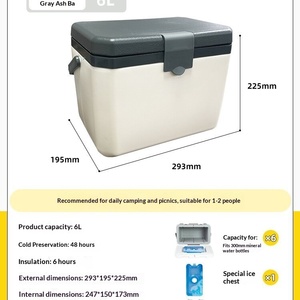 Insulated Cooler Ice Bag Refrigeration Outdoor Camping Ice Crystal Block Food Storage Commercial Vehicle-mounted Mobile <b>Bucket</b> - Product Image 6