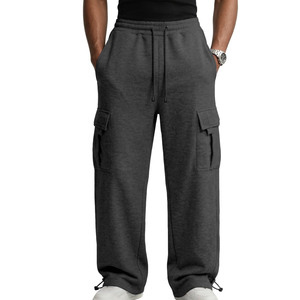 Mens Athletic Cargo Sweatpants Breathable <b>Joggers</b> For Gym Workout Casual Daily Lounge Wear <b>Slim</b> Fit Cotton Blend Track Pants - Product Image 4