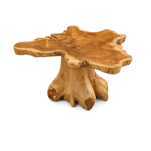 ARTERRA Luxury Teak <b>Root</b> <b>Coffee</b> <b>Table</b> Organic Salvaged Tree Stump Accent <b>Table</b> Irregular Shape Hotel Living Room - Product Image 1