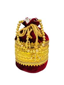 กระเป๋าพอตลี่ชนเผ่าหลากสีสุดพิเศษสำหรับงานแต่งงานหรือโอกาสพิเศษสำหรับของขวัญตอนเย็นขององค์กร - Product Image 2