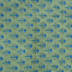 Indian Hand Block Print Soft Baby Quilt 60"X40" size Hand Stitched Colorful Durable 100% Cotton Reversible for home Travel use - Product Image 3