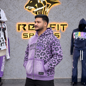 Sweat à capuche unisexe personnalisé avec fermeture éclair, motif graphique vieilli, en polaire, coupe oversize, style streetwear, avec étiquette personnalisée, vente en gros, fabricants de designs de vêtements OEM - Product Image 3