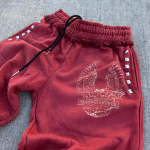 Conjunto Deportivo Casual de Invierno para Hombre, Estampado, Cómodo, de Algodón Suave, Diseño Apilado, Tejido Bordado - Product Image 2