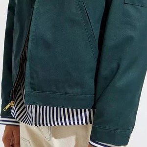 High Quality Men's Cotton <b>Canvas</b> <b>Jacket</b> Lightweight 100% Cotton Custom Logo Waterproof Cotton <b>Canvas</b> <b>Jacket</b> - Product Image 5