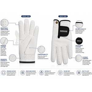Nouveaux gants de golf en cuir durable, respirants et résistants à l'usure, produit sportif populaire, vente en gros à prix avantageux, gants de golf - Product Image 3