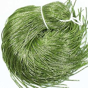 Hilo de Bordar Metálico Verde Premium – Hilo de Poliéster Teñido Resistente para Coser a Mano, Bordado Zardozi - Product Image 1