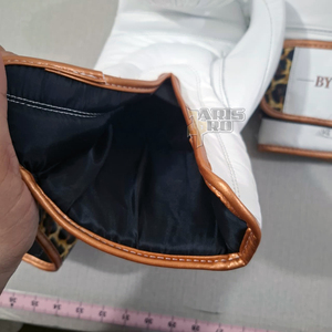 Custom Leather Boxing Gloves 16 oz MMA Training Gloves Adjustable Wrist <b>Strap</b> Breathable Waterproof for Martial Arts - Product Image 3