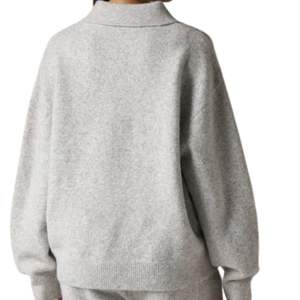 Suéter Polo de Punto para Hombre, Manga Larga, Gris Jaspeado, Textura Suave, Cuello con Botones, Estilo Casual, Invierno, Mezcla de Algodón, OEM - Product Image 4