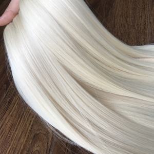 Prix de gros Cheveux humains vietnamiens os droit Super Double Drawn Blanchiment à 613 Blonde, Kim K Genius Weft - Product Image 1