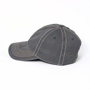 Casquette de baseball en denim à visière incurvée, style vintage, ajustée, en polyester et coton, unisexe, pour toutes les saisons et les sports de plein air - Product Image 4