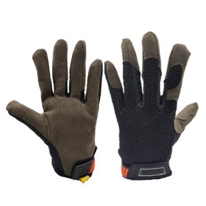 Gants de mécanicien tactiles conducteurs en microfibre respirante avec paume en maille 3D et fermeture TPR – Gants de travail confortables - Product Image 1