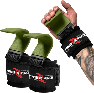Correas de neopreno para muñeca con agarre profesional, resistentes al desgaste, para levantamiento de pesas, fitness, ejercicios de shrugs y gancho. Venta al por mayor. - Product Image 2