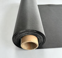 Tissu en fibre de carbone biaxiale +45 -45 degrés, tissu carbone biaxial non plissé pour renforcement composite des drones, de l'automobile et de la marine
