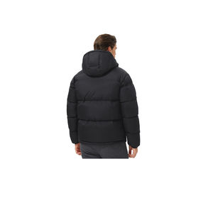 Lightweight Men's Casual Puffer Jacket Regular Length with Zipper Closure Winter Warm Material Plain Dyed <b>bubble</b> <b>coat</b> for men - Product Image 3