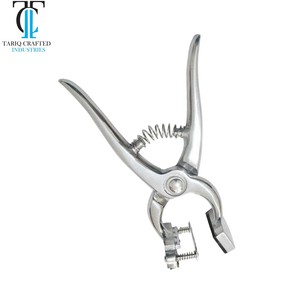 Pince à tatouer pour animaux en acier inoxydable pour usage vétérinaire et agricole TARIQ CRAFTED INDUSTRIES - Product Image 4