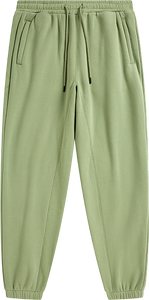 <b>Men's</b> <b>Navy</b> Blue Cotton Sweatpants Elastic Waist Pockets Casual <b>Joggers</b> Custom Logo Right Leg Midweight Autumn Wear - Product Image 5
