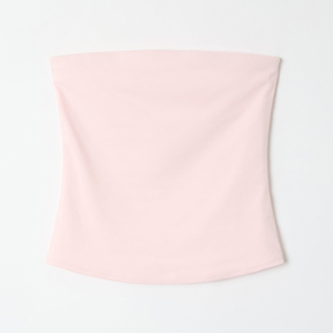 Top Corto sin Tirantes para Mujer, Color Sólido, Estilo Minimalista, Tejido de Punto, Mezcla de Algodón y Spandex Transpirable - Product Image 6