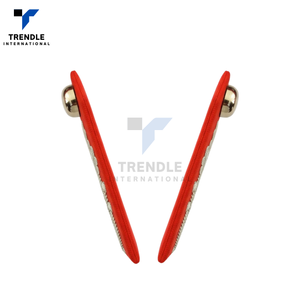 Meilleures attaches de col décoratives réglables de haute qualité pour tenues formelles quatre saisons, avec broderie argentée, boutons en alliage et fil métallique - Product Image 4