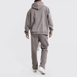 Ensembles de survêtements American Trench Clothing personnalisés, style vintage, effet empilé, coupe évasée, délavé à l'acide, comprenant un pantalon de survêtement et un sweat à capuche - Product Image 4