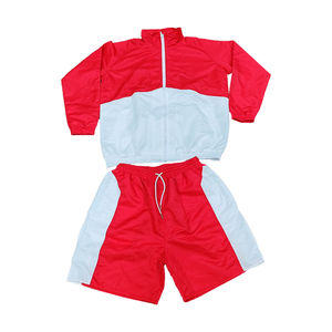 Nylon Winter Eco-Friendly Tracksuit Windbreaker Short Set Hooded Lightweight Regular Fit - Product Image 1