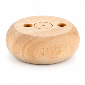 Wooden Round Furniture <b>Leg</b> 3.15 In Diameter Solid Wood Rustic Design <b>for</b> Home Office Use Solid Wood <b>Sofa</b> <b>Leg</b> - Product Image 1