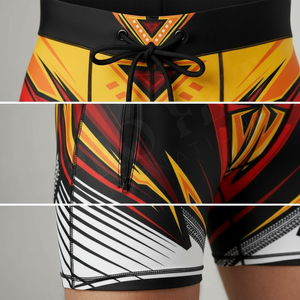 Shorts de compression multi-usages en polyester et élasthanne, qualité supérieure, personnalisables, vente en gros, marque privée acceptée - Product Image 4