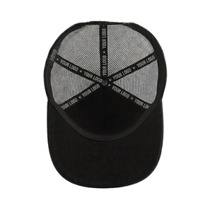 Gorra trucker de malla con visera curva y logo personalizado estampado, para hombre y mujer, de Vietnam, al por mayor - Product Image 3