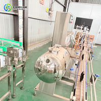Machines de pasteurisation pour la transformation du lait et des jus, ligne de production de remplissage et d'emballage de jus pour la vente directe