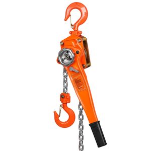 1-1/2 Ton 3300 Lbs Capacity Weston Double-Pawl <b>Bra</b> Manual Lever <b>Chain</b> Hoist with 10 FT Come Along G80 Galvanized Carbon Steel - Product Image 5