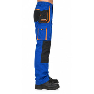 กางเกงทำงานนิรภัยสะท้อนแสงสำหรับผู้ชาย Hi-Vis ผ้าฝ้าย 100% คุณภาพสูง สำหรับงานเหมืองและจราจร ผลิตในประเทศปากีสถาน - Product Image 5