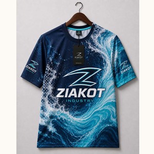 Camiseta de Manga Larga con Estampado 3D Personalizado de Calabazas y Murciélagos de Halloween, Brillante y Multicolor, de la Marca Ziakot Industry, al por Mayor - Product Image 3