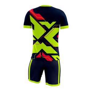 Uniformes de Fútbol Personalizados Ligeros con Estampado de Manga Corta para Equipos Masculinos - Calidad Premium - Product Image 3