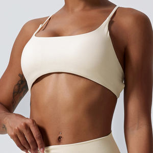 Soutien-gorge de sport pour femme, haute qualité, respirant, pour fitness, entraînement, gym, course à pied, yoga, dos élégant, simple - Grande Vente - Product Image 3