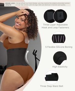 Neoprene Waist <b>Trainer</b> Belt for Slimming Weight Loss Workout Gym Equipment with Sweat Enhancing Thermal Compression Design - Product Image 2