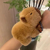 Bracelet claquant en peluche personnalisé, jouet mignon personnalisé à clipser au poignet, bracelet claquant à motif imprimé sur mesure, accessoire de décoration de voiture