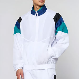 Ensemble de survêtement coupe-vent léger en nylon 2 pièces pour homme, imprimé, respirant, à capuche, le plus vendu, fabrication en gros - Product Image 3