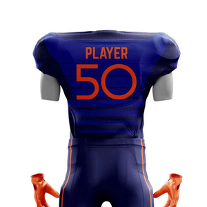 Ensemble de maillot et pantalon de football américain personnalisé, respirant, durable, uniformes de football pour équipes, club, ligue, fabricant OEM - Product Image 3