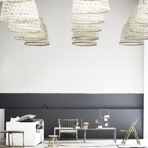 Wholesale Scandinavian Bamboo Lounge <b>Chair</b> with Cushioned Seat Handmade Natural Furniture for Terrace and Home Decor OEM ODM - Product Image 4