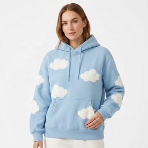 Sweat à capuche unisexe personnalisé Fly Fit International 2026 – Haute qualité, respirant, séchage rapide, anti-plis, printemps, 100 % polyester - Product Image 1