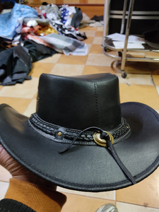 Sombreros de Vaquero de Cuero Personalizados al por Mayor 2026, Último Diseño, Color Personalizado, Nueva Moda, para Eventos Formales, Deportes y Viajes - Product Image 6