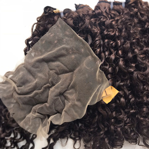 Extensiones de cabello humano de alta calidad Cabello virgen humano vietnamita Cutícula alineada Marrón Pixie rizado para mujeres Precio al por mayor - Product Image 4