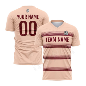 Maillot de football en tissu doux, léger, à séchage rapide, respirant, pour l'entraînement et les matchs, uniforme sportif - Product Image 1