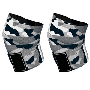 Manchon de compression en polyester respirant avec fermeture auto-agrippante pour le soutien du coude, protection camouflage toutes saisons - Product Image 2