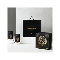 Complément Anti-Âge Ginseng Rouge Coréen Liquide en Stick – 30 Paquets – Herbe Royale Traditionnelle – Saponine – Coffret Cadeau Premium – Boîte à Motif Royal